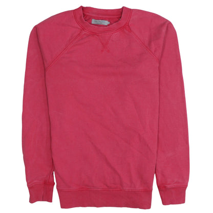 Mens UK Size S Calvin Klein Jeans Pink Pullover Sweatshirt
