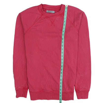 Mens UK Size S Calvin Klein Jeans Pink Pullover Sweatshirt