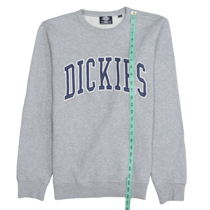 Mens UK Size S Dickies Grey Pullover Sweatshirt