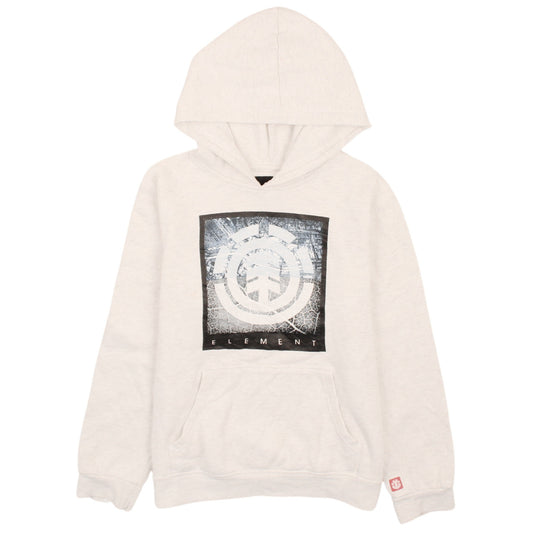 Womens UK Size 14 Element Beige Pullover Hoodie