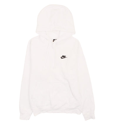 Mens UK Size S Nike White Pullover Hoodie
