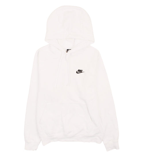 Mens UK Size S Nike White Pullover Hoodie
