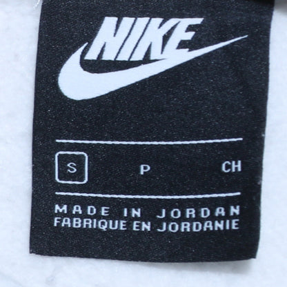 Mens UK Size S Nike White Pullover Hoodie