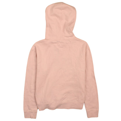 Womens UK Size S Champion Pink Pullover Hoodie