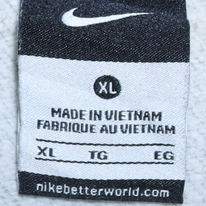 Mens UK Size XL Nike Grey Pullover Hoodie