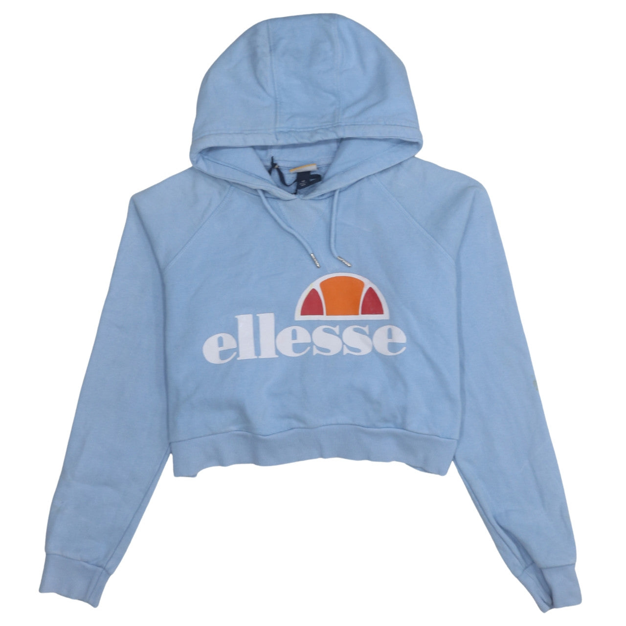 Womens UK Size 12 ellesse Blue Pullover Hoodie