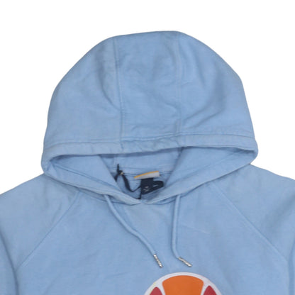Womens UK Size 12 ellesse Blue Pullover Hoodie