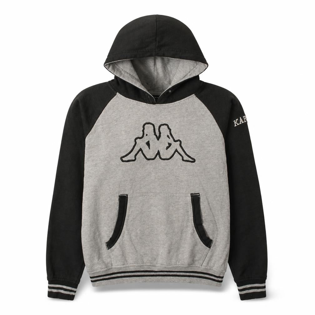 Mens UK Size S Kappa Grey Pullover Hoodie