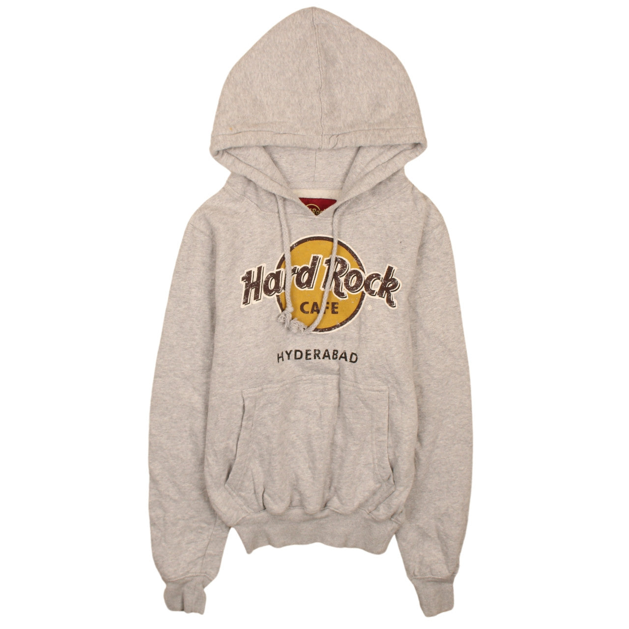 Mens UK Size XS Hard Rock Cafe Grey Pullover Hoodie