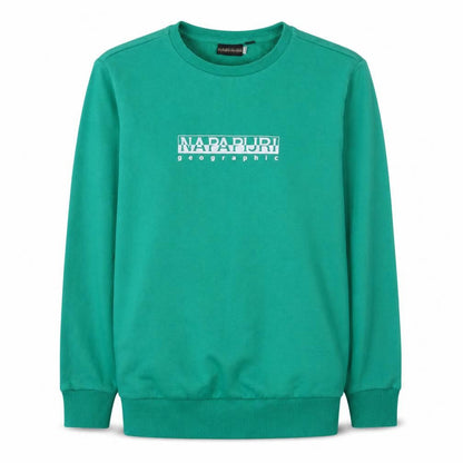 Womens UK Size 12 Napapijri Green Pullover Sweatshirt