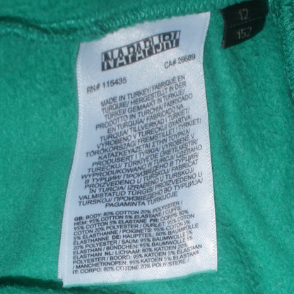 Womens UK Size 12 Napapijri Green Pullover Sweatshirt