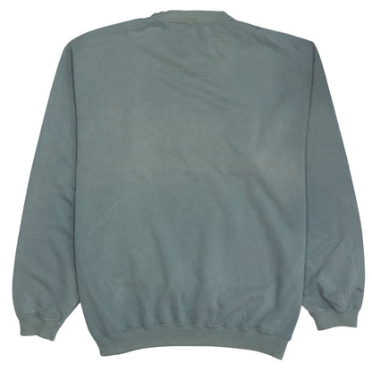 Mens UK Size XL PUMA Green Pullover Sweatshirt