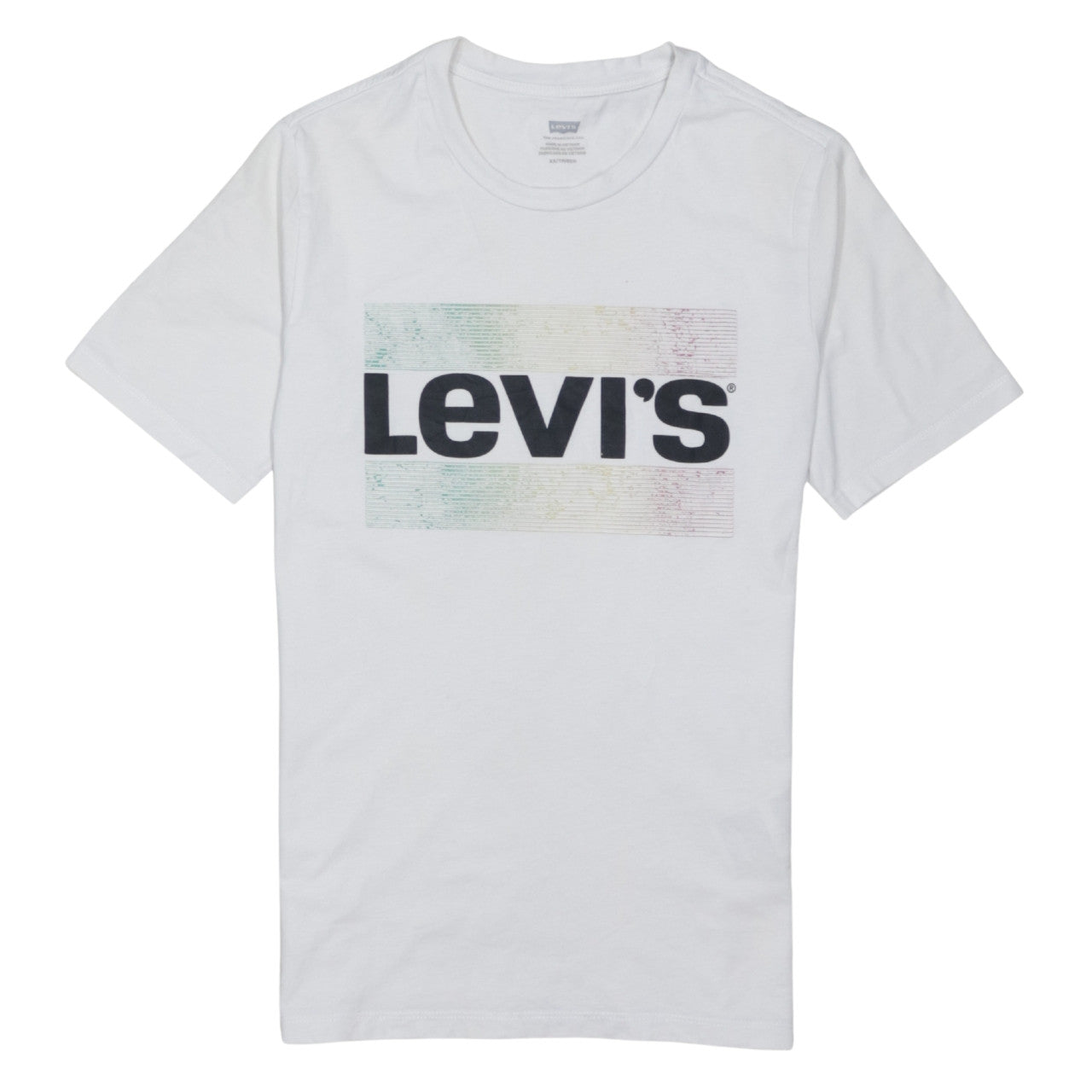 Mens UK Size XS Levi's White  T-Shirt