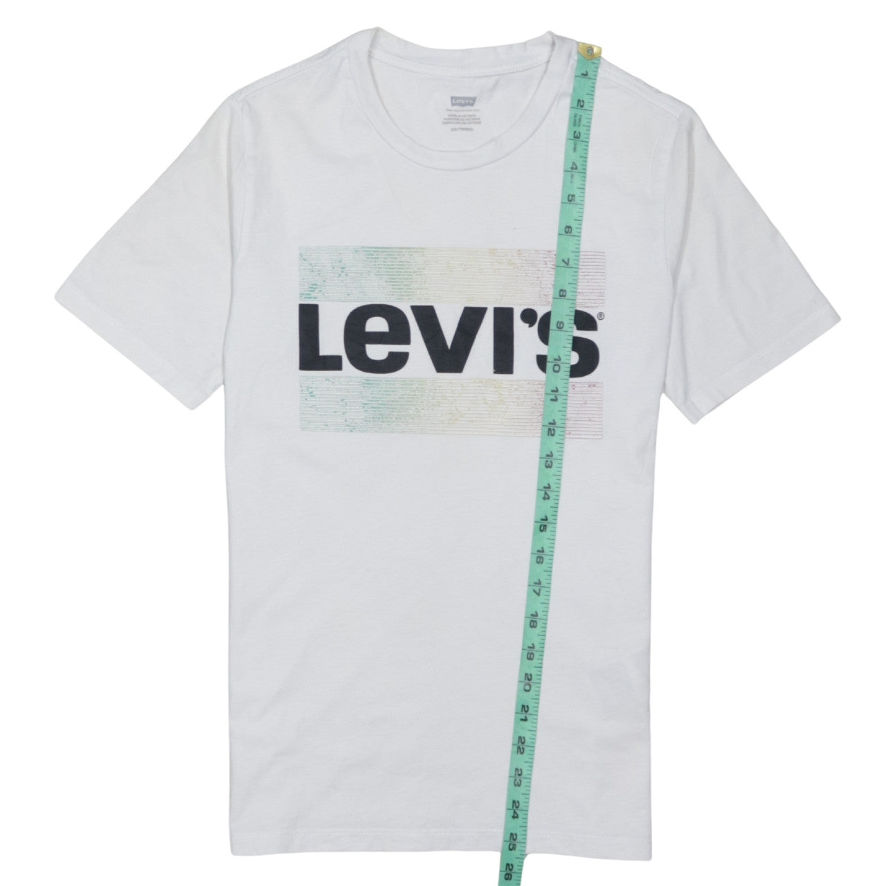 Mens UK Size XS Levi's White  T-Shirt
