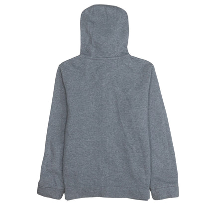 Nike Boys Grey Full Zip Hoodie Size 10-11Y Fleece Sportswear