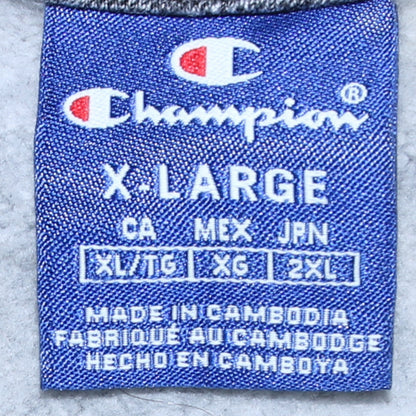 Mens UK Size XL Champion Grey Pullover Sweatshirt
