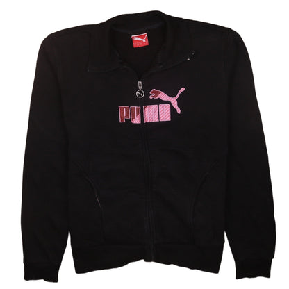 Womens UK Size 14 PUMA Black Gym & Training Running & Jogging Walking Jacket