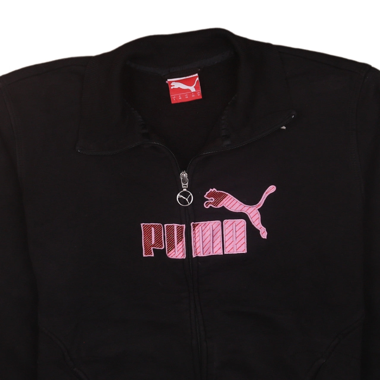 Womens UK Size 14 PUMA Black Gym & Training Running & Jogging Walking Jacket