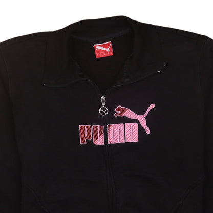 Womens UK Size 14 PUMA Black Gym & Training Running & Jogging Walking Jacket