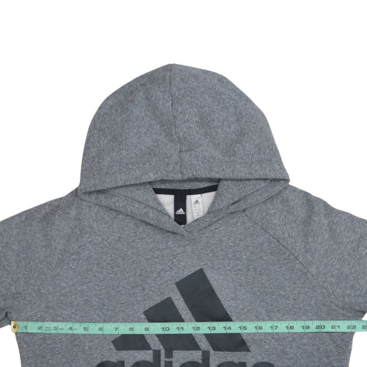Womens UK Size XL adidas Grey Pullover Hoodie