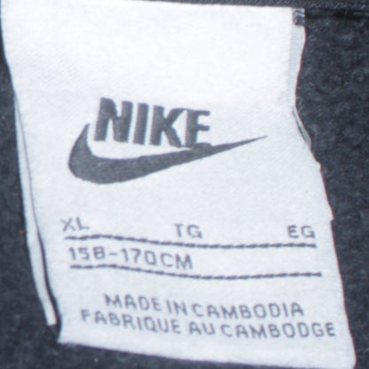 Nike Boys Black Full Zip Fleece Hoodie XL 158-170cm