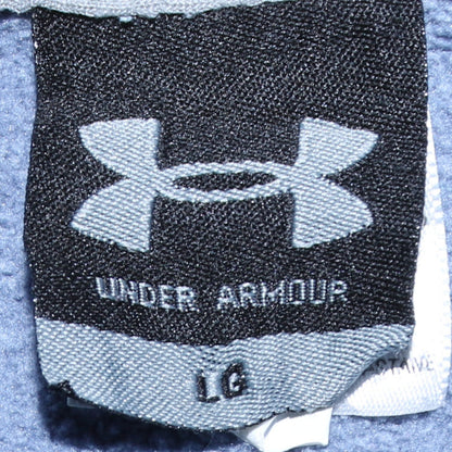 Mens UK Size L Under armour Grey Pullover Hoodie