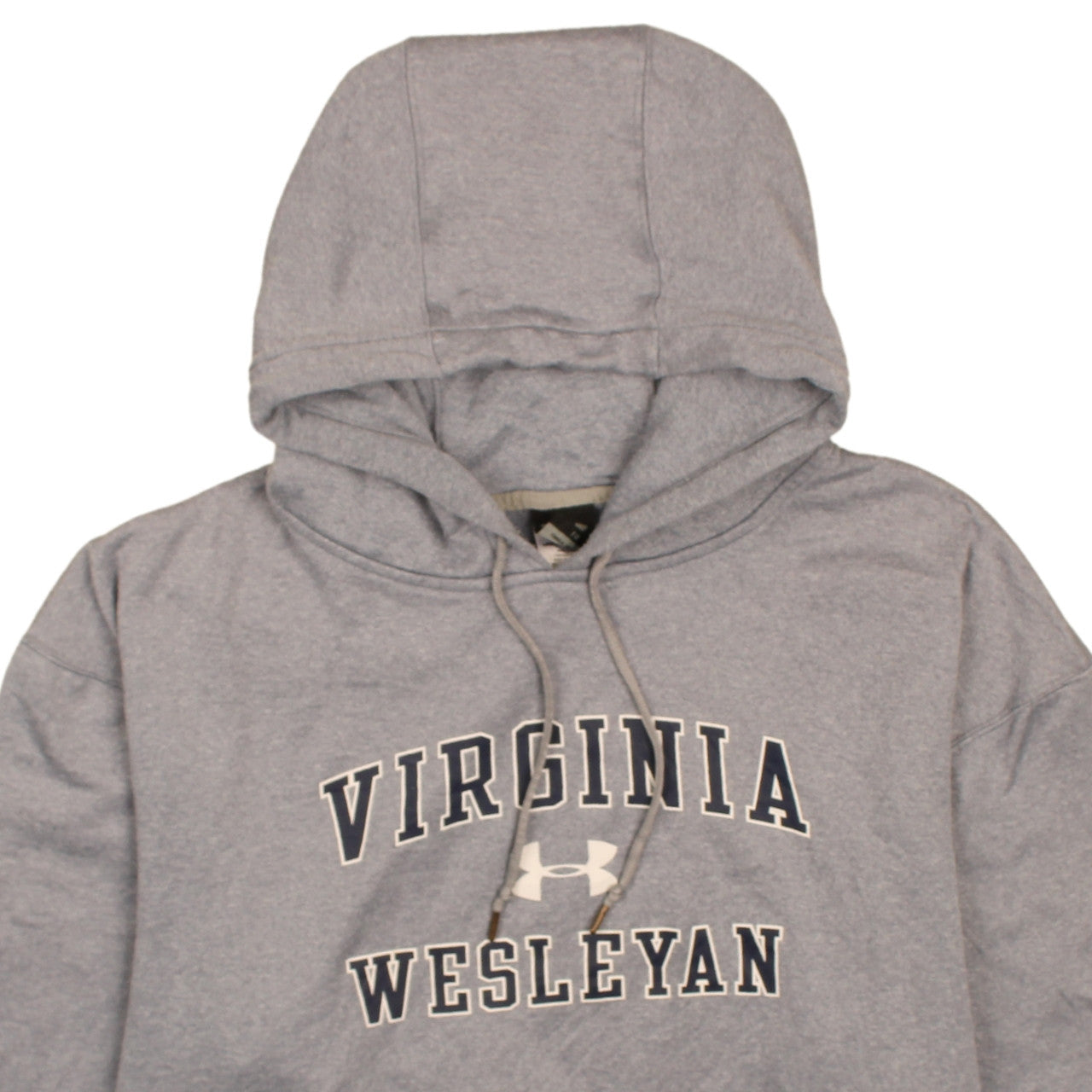 Mens UK Size L Under armour Grey Pullover Hoodie
