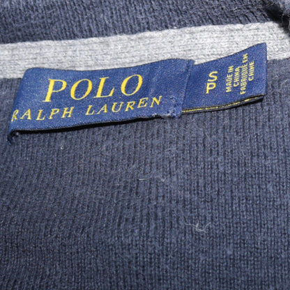 Mens UK Size S Polo Ralph Lauren Blue Pullover Sweatshirt