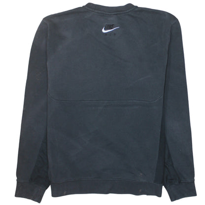Mens UK Size M Nike Black Pullover Sweatshirt