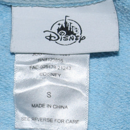 Womens UK Size S Disney Blue Pullover Sweatshirt