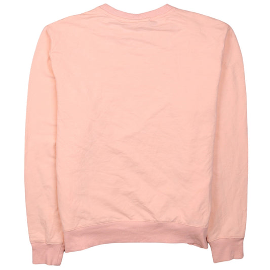 Womens UK Size S FILA Pink Pullover Sweatshirt