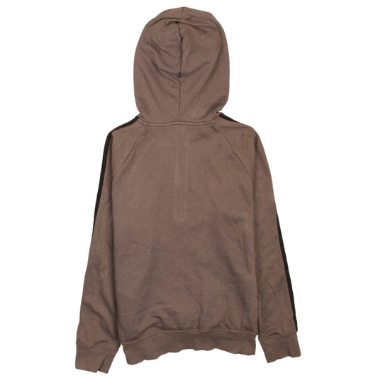 Womens UK Size M adidas Brown Pullover Hoodie