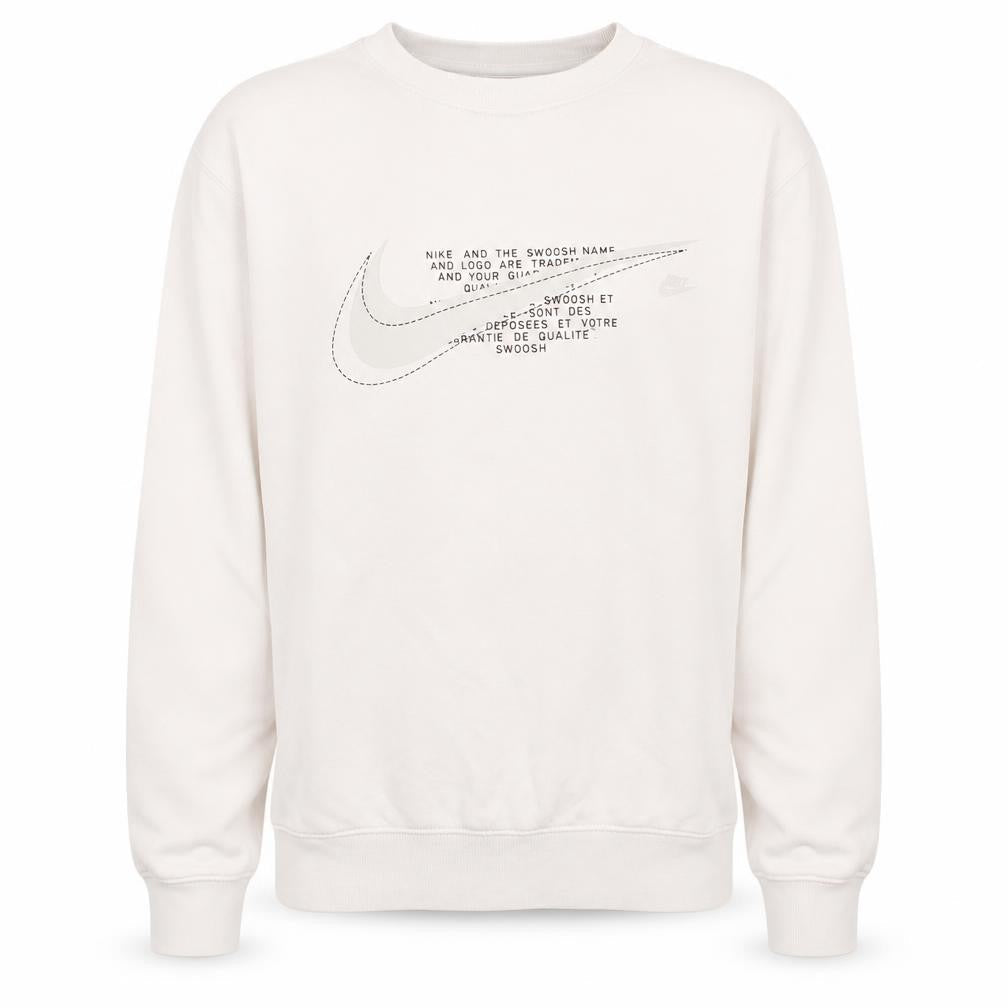 Mens UK Size S Nike White Pullover Sweatshirt
