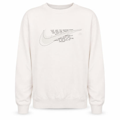 Mens UK Size S Nike White Pullover Sweatshirt