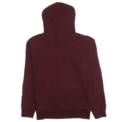 Mens UK Size S Hollister Red Pullover Hoodie