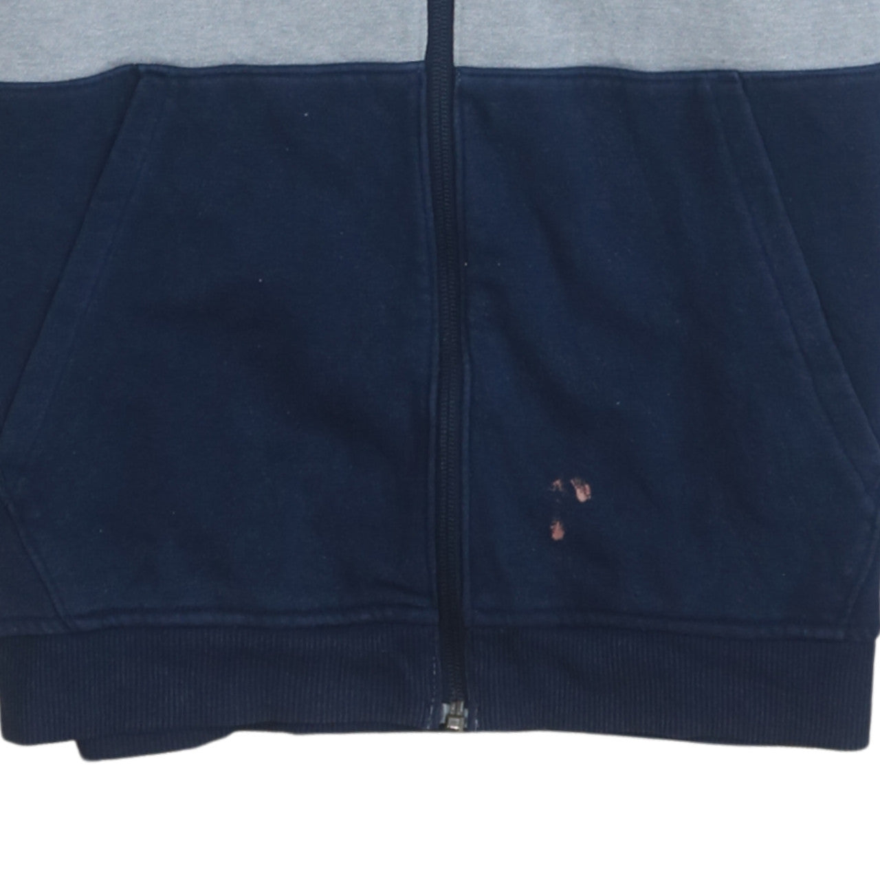 Mens UK Size S Under armour Blue Full Zip Hoodie