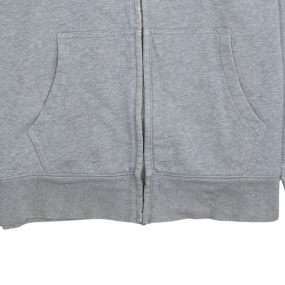 Mens UK Size L Gap Grey Full Zip Hoodie
