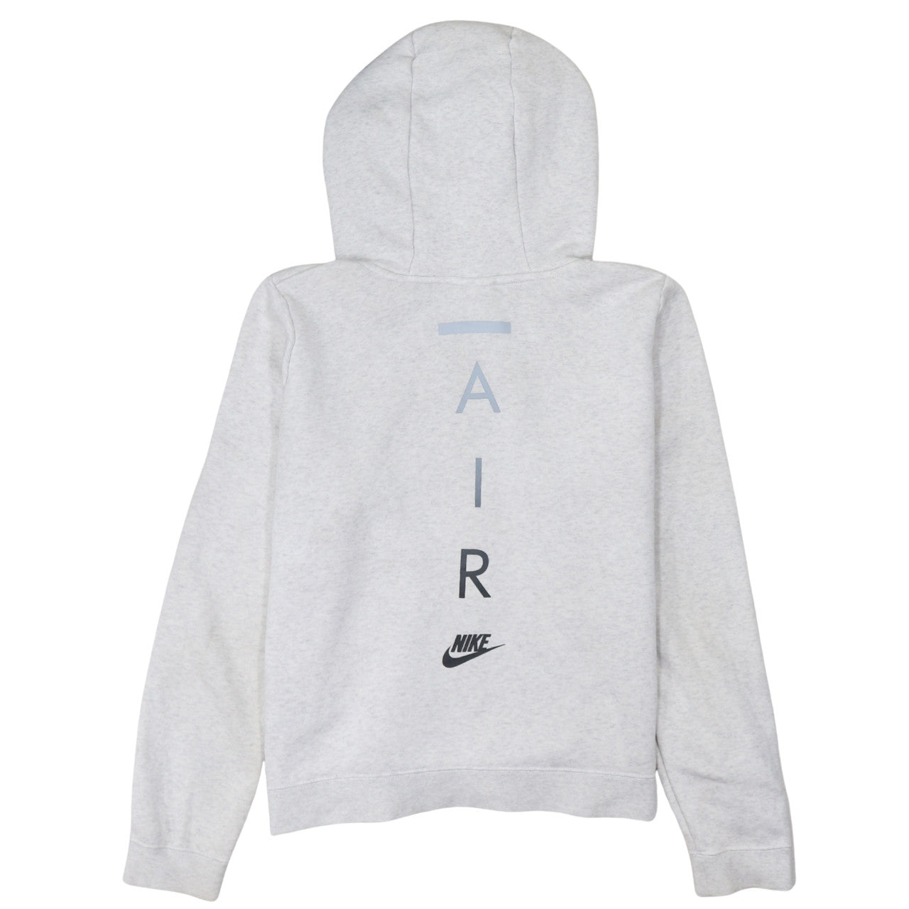 Mens UK Size L Nike Grey Full Zip Hoodie