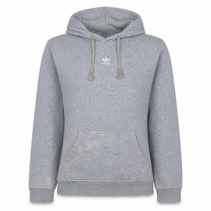 Womens UK Size 12 adidas Grey Pullover Hoodie