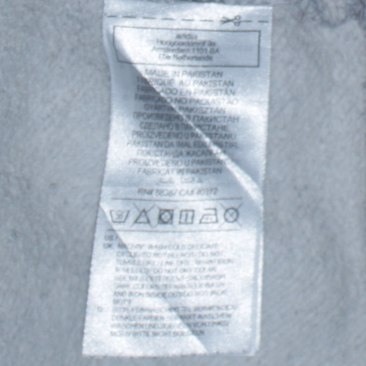 Womens UK Size 12 adidas Grey Pullover Hoodie