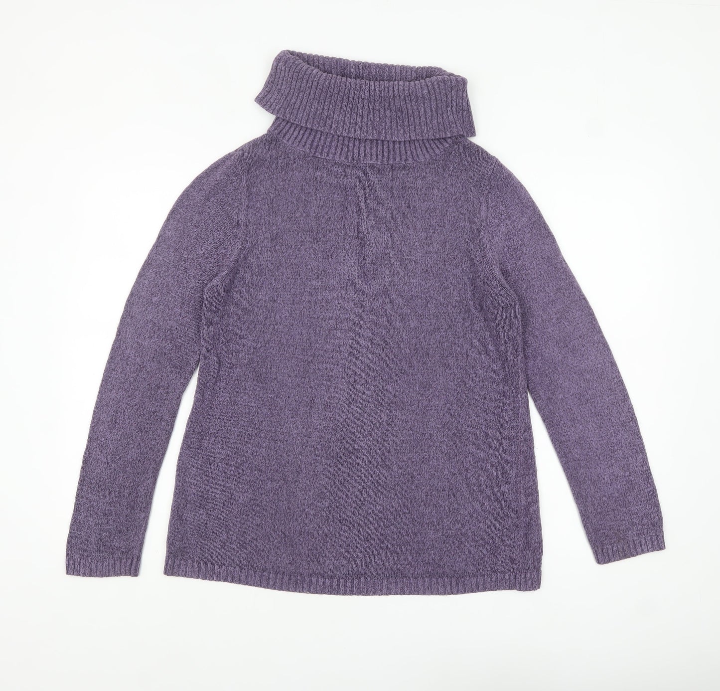 Womens UK Size 14 Marks and Spencer Purple Pullover Jumper