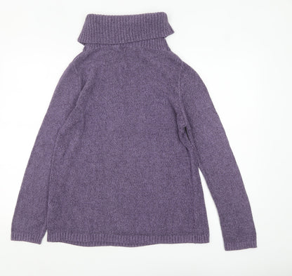 Womens UK Size 14 Marks and Spencer Purple Pullover Jumper
