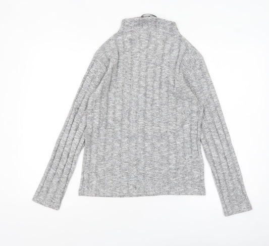 Womens UK Size 8 Marks and Spencer Grey Pullover Jumper