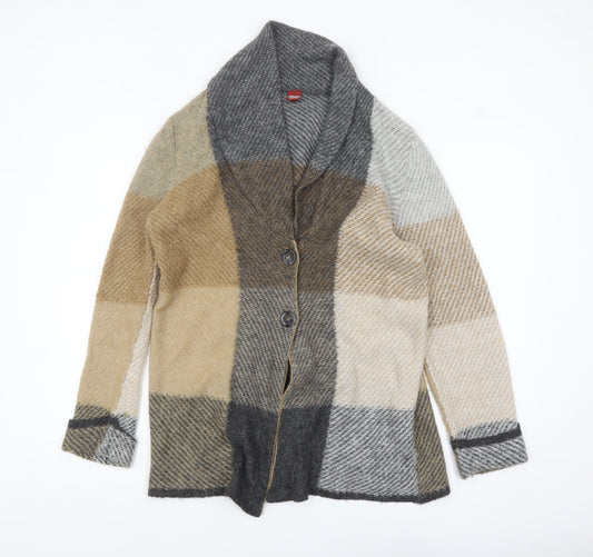 Womens UK Size 14 Olsen Multicoloured Cardigan Jumper