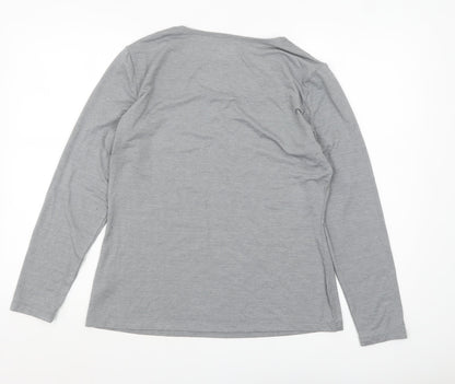 Womens UK Size XL 32 Degrees Grey Gym & Training Running & Jogging Walking T-Shi
