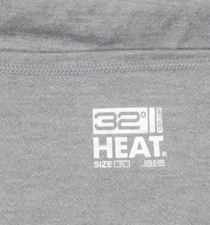 Womens UK Size XL 32 Degrees Grey Gym & Training Running & Jogging Walking T-Shi
