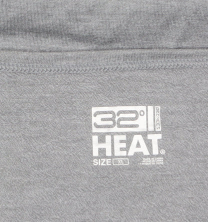 Womens UK Size XL 32 Degrees Grey Gym & Training Running & Jogging Walking T-Shi
