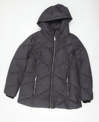 Womens UK Size 16 Phase Eight Black Puffer Jacket