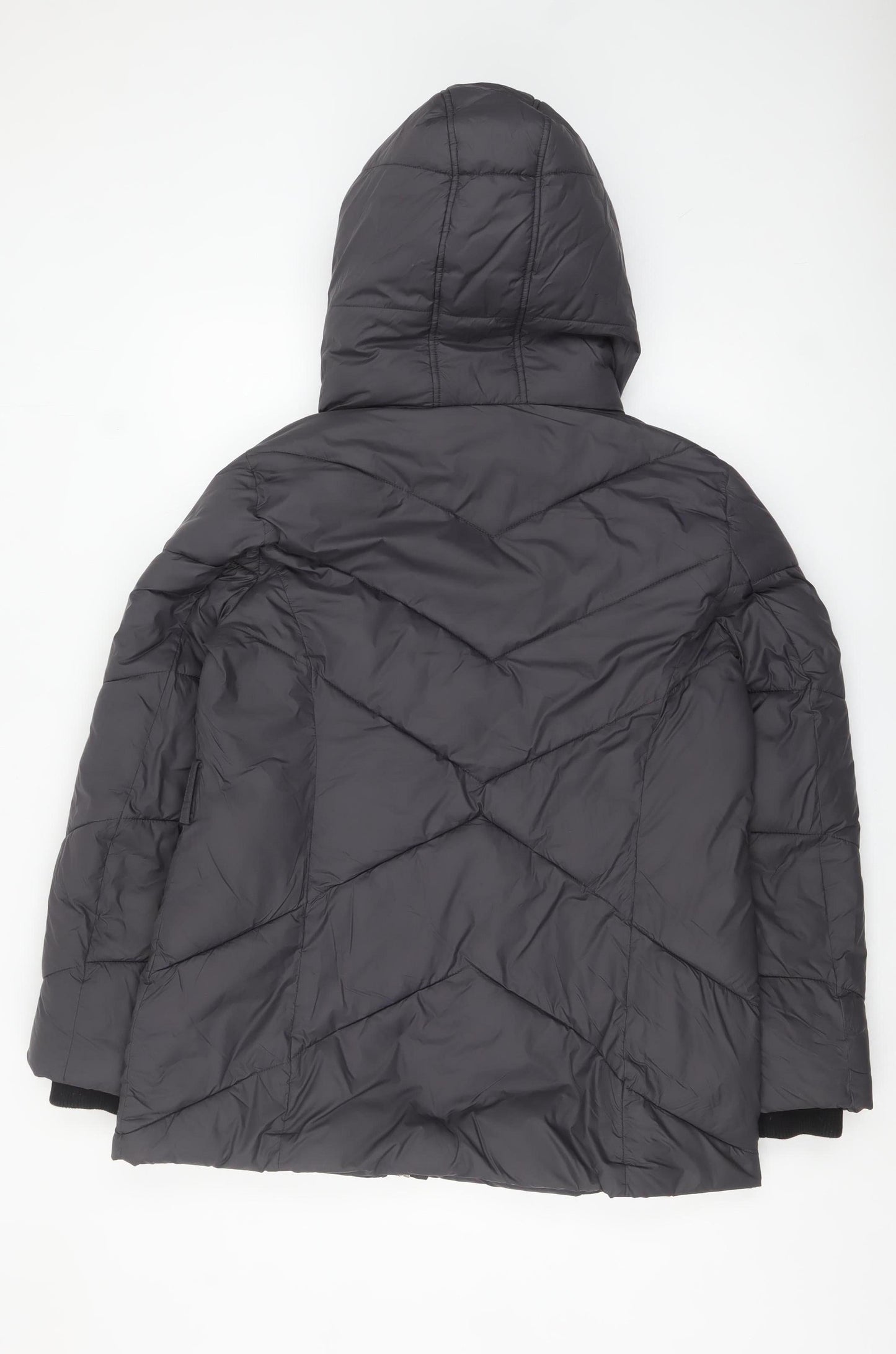 Womens UK Size 16 Phase Eight Black Puffer Jacket