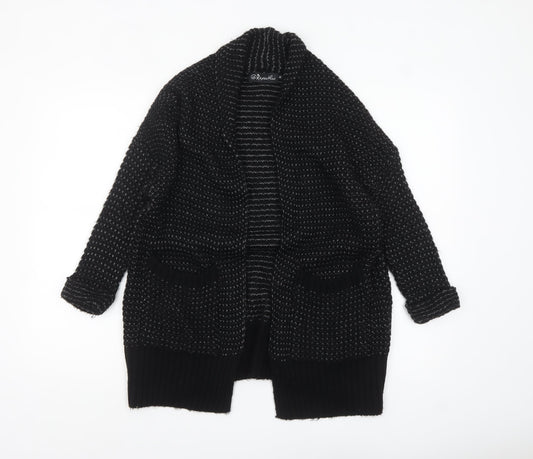 Womens UK Size XS @Republic Black Cardigan Jumper